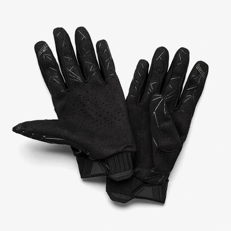 100% RIDEFIT GLOVES BLACK