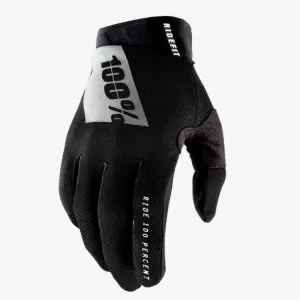 100% RIDEFIT GLOVES BLACK