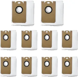 10PCS Replacement Dust Bags for Honiture Q6 / Honiture Q6 SE/iHome AutoVac Nova Self Empty iHRV6 iHRV11 iHRV14Vacuum Bag Accessories parts