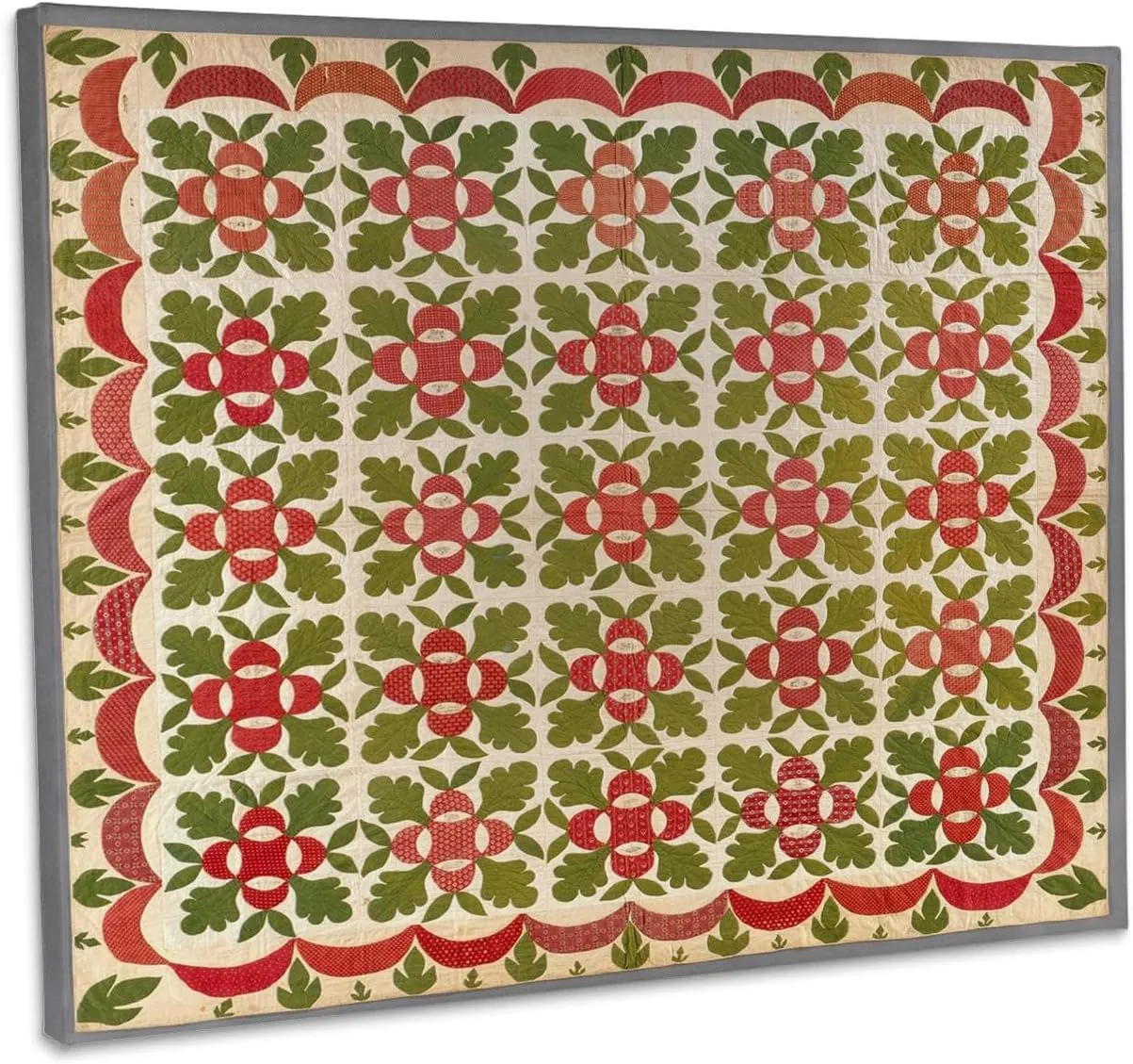 3dRose, Print of Pennsylvania Quilt From 1845, Museum Grade Canvas Wrap 10x8