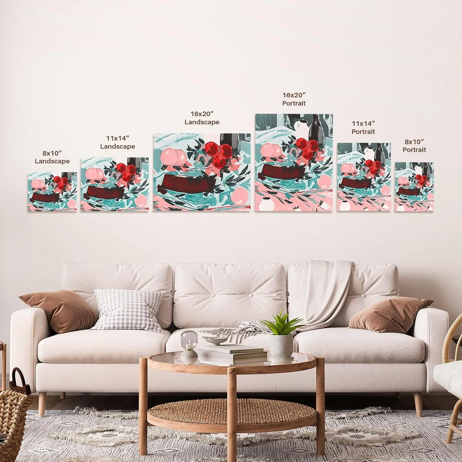 3dRose, Sleepy crescent moon and star fun art, Museum Grade Canvas Wrap 11x14