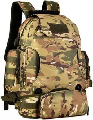 40L Backpack Three-in- Multifunctional Backpack Cycling Mountaineering Bag Travel Hiking Bag(A)