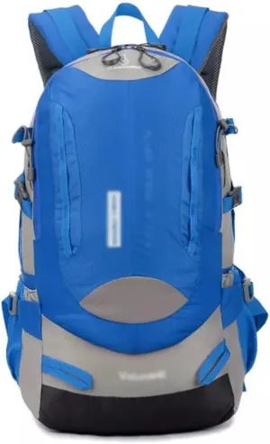 40L Camping Mountaineering Backpack Hiking Backpack Travel Bag Multifunctional Outdoor Backpack(Black)