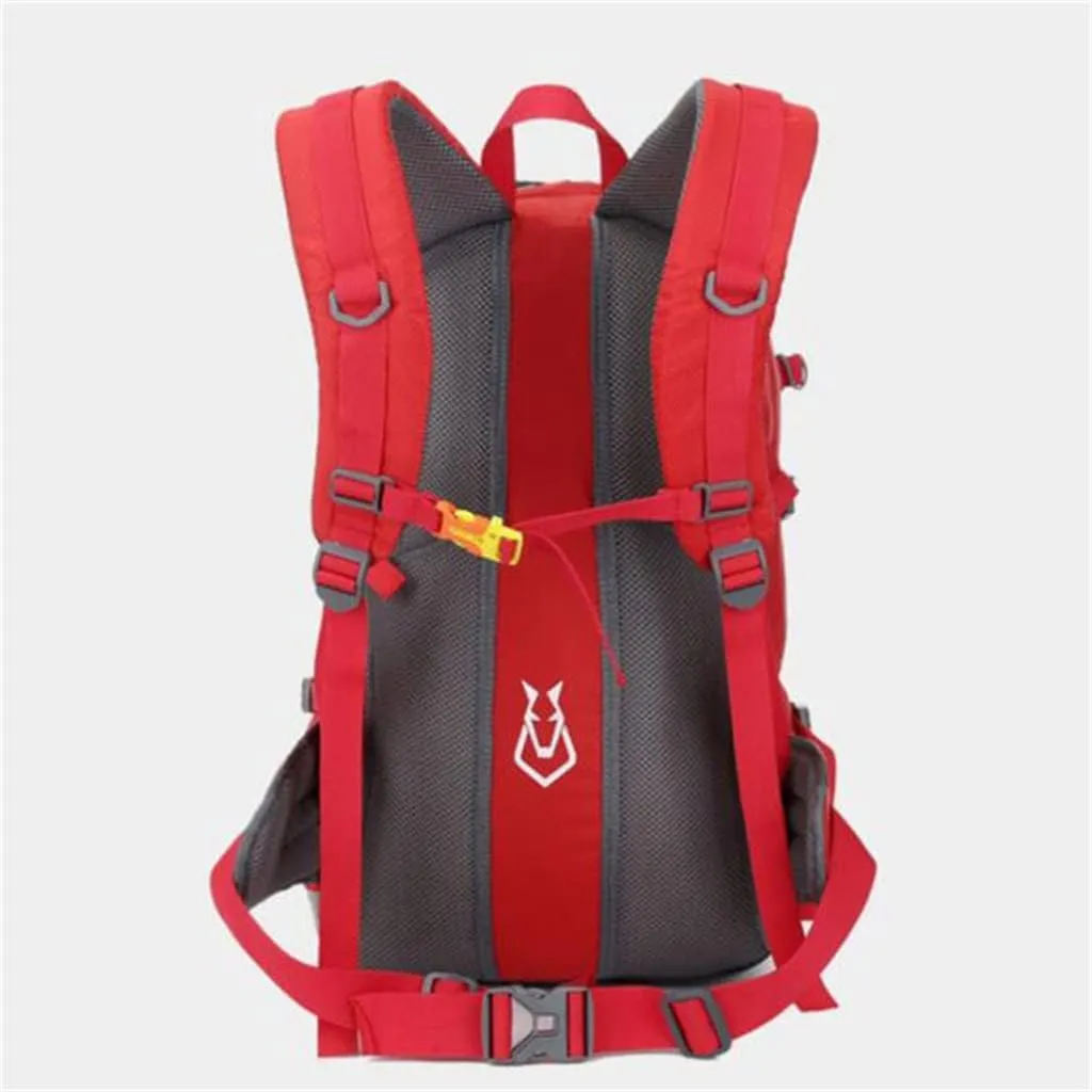 40L Camping Mountaineering Backpack Hiking Backpack Travel Bag Multifunctional Outdoor Backpack(Black)
