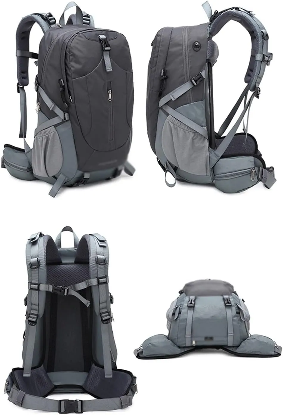 40L Mountaineering Backpack Multi Pocket Outdoor Camping Bag Travel Mountaineering Bag(3-pack)