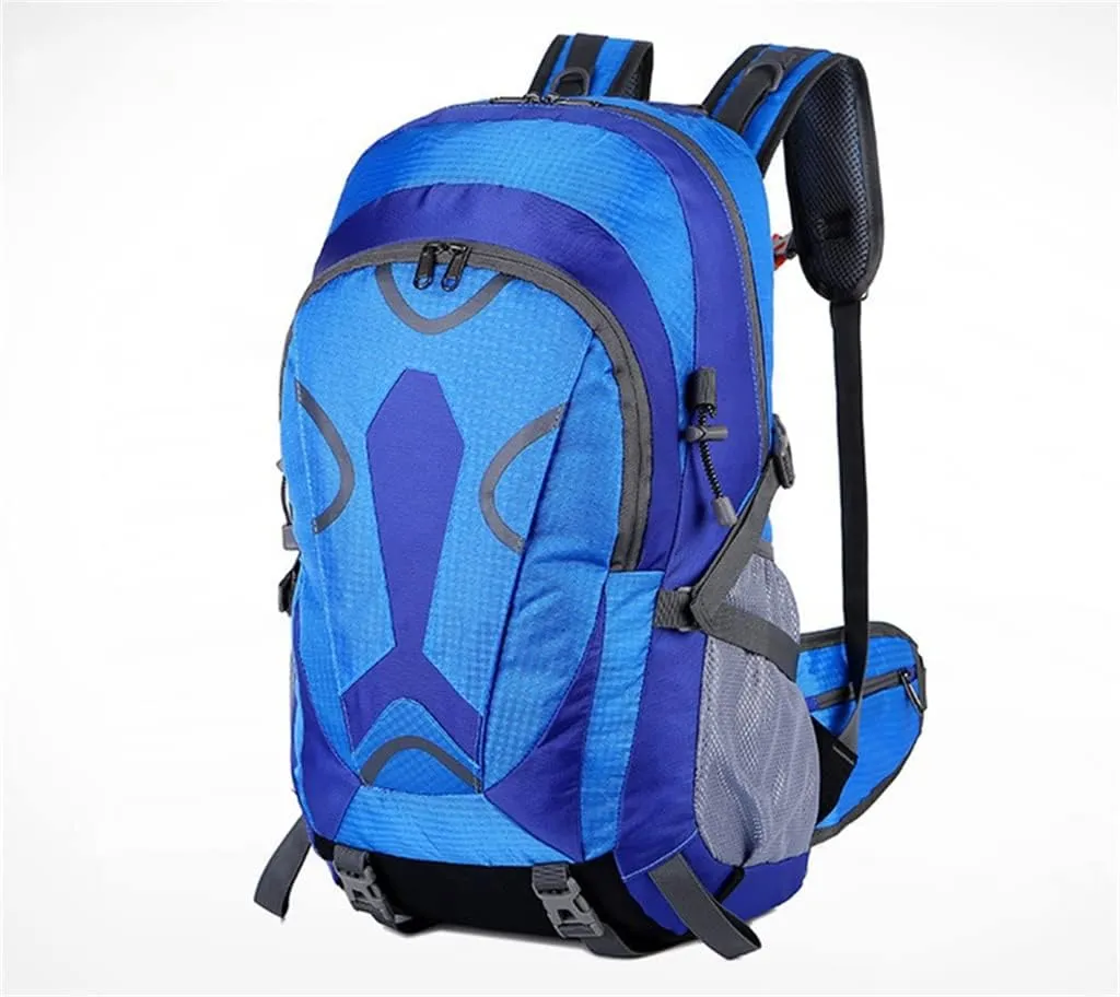 40L Outdoor Sports Backpack Large Capacity Travel Backpack Hiking Mountaineering Backpack(Black)