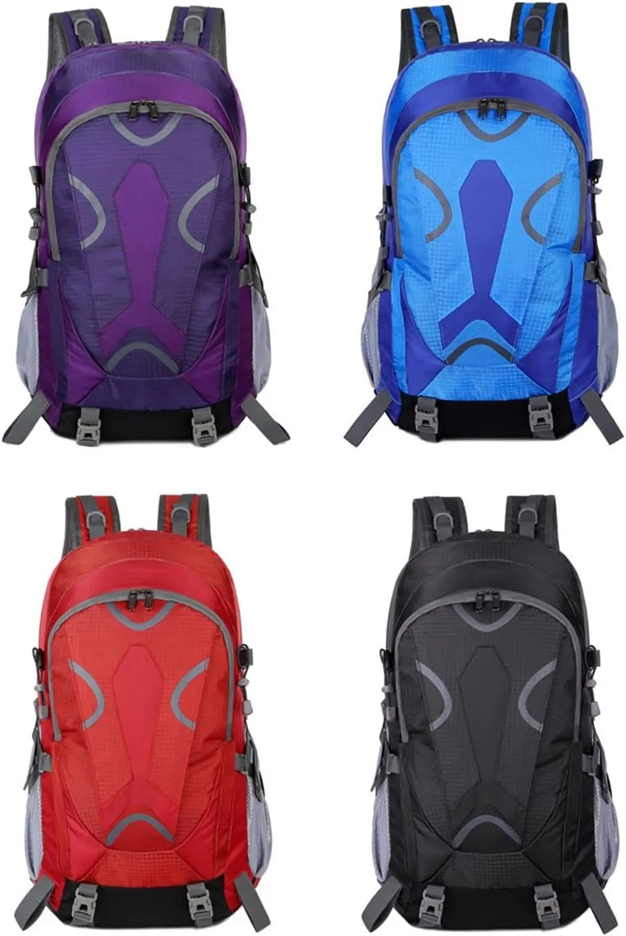 40L Outdoor Sports Backpack Large Capacity Travel Backpack Hiking Mountaineering Backpack(Black)