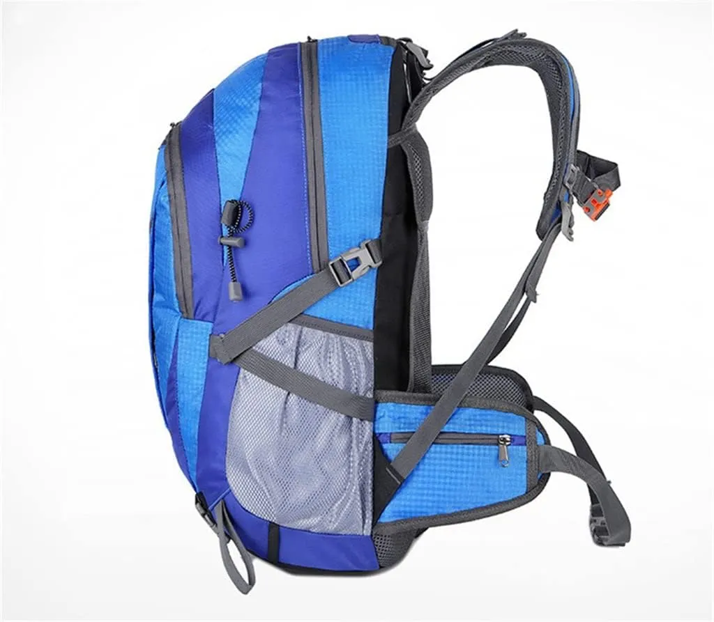 40L Outdoor Sports Backpack Large Capacity Travel Backpack Hiking Mountaineering Backpack(Black)