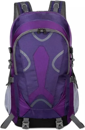 40L Outdoor Sports Backpack Large Capacity Travel Backpack Hiking Mountaineering Backpack(Black)