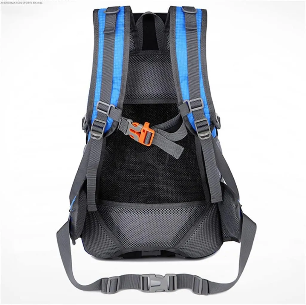 40L Outdoor Sports Backpack Large Capacity Travel Backpack Hiking Mountaineering Backpack(Black)