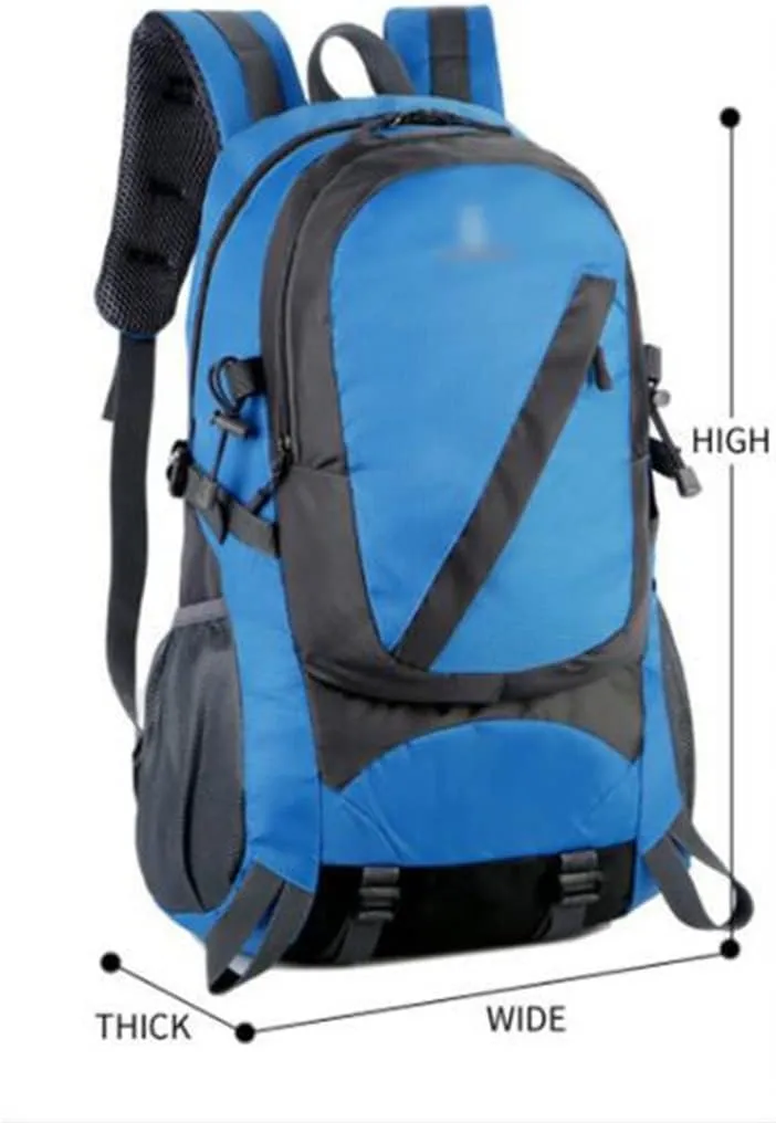 40L Outdoor Sports Backpack Travel Backpack Large Capacity Hiking Bag(A)