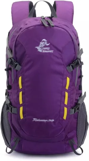 40L Travel Backpack Large Capacity Men's Women's Backpack Camping Hiking Sports Bag (Color : Black, Size : 53 * 32 * 15cm)