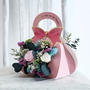 4pcs Flower Arrangement Box with Bow