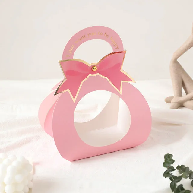 4pcs Flower Arrangement Box with Bow