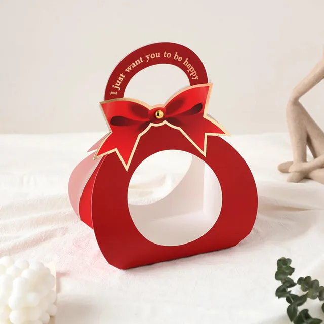 4pcs Flower Arrangement Box with Bow