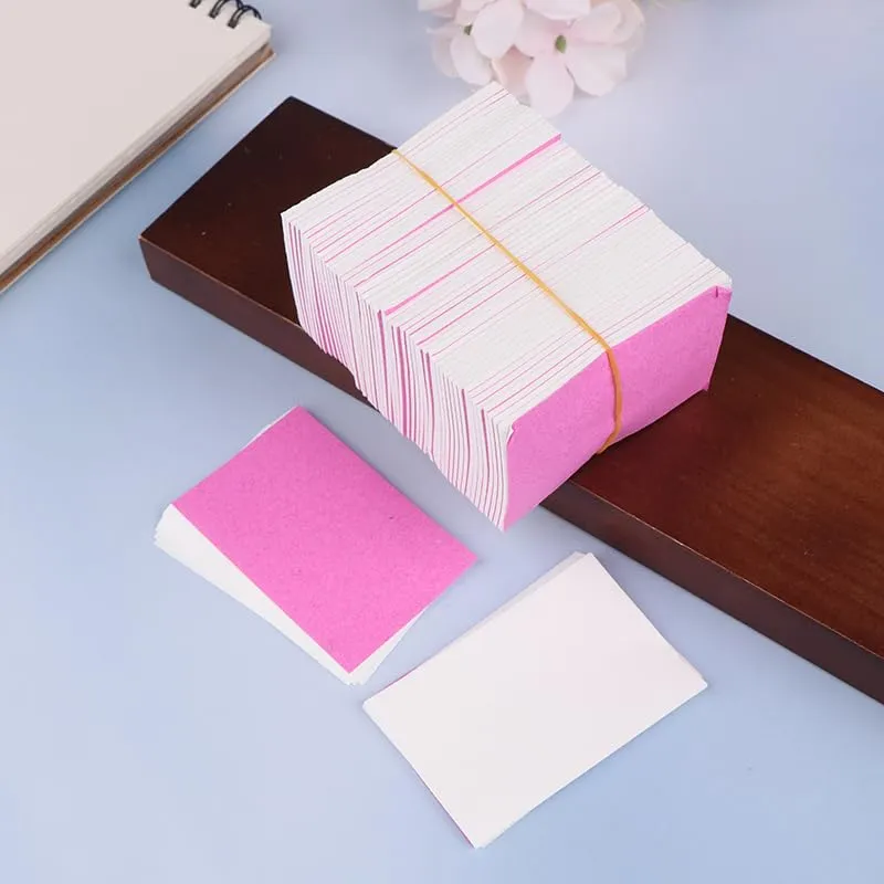 50/100books Blackhead Remover Papers Face Pores Strips Pad Stickers Skin Care Accessory