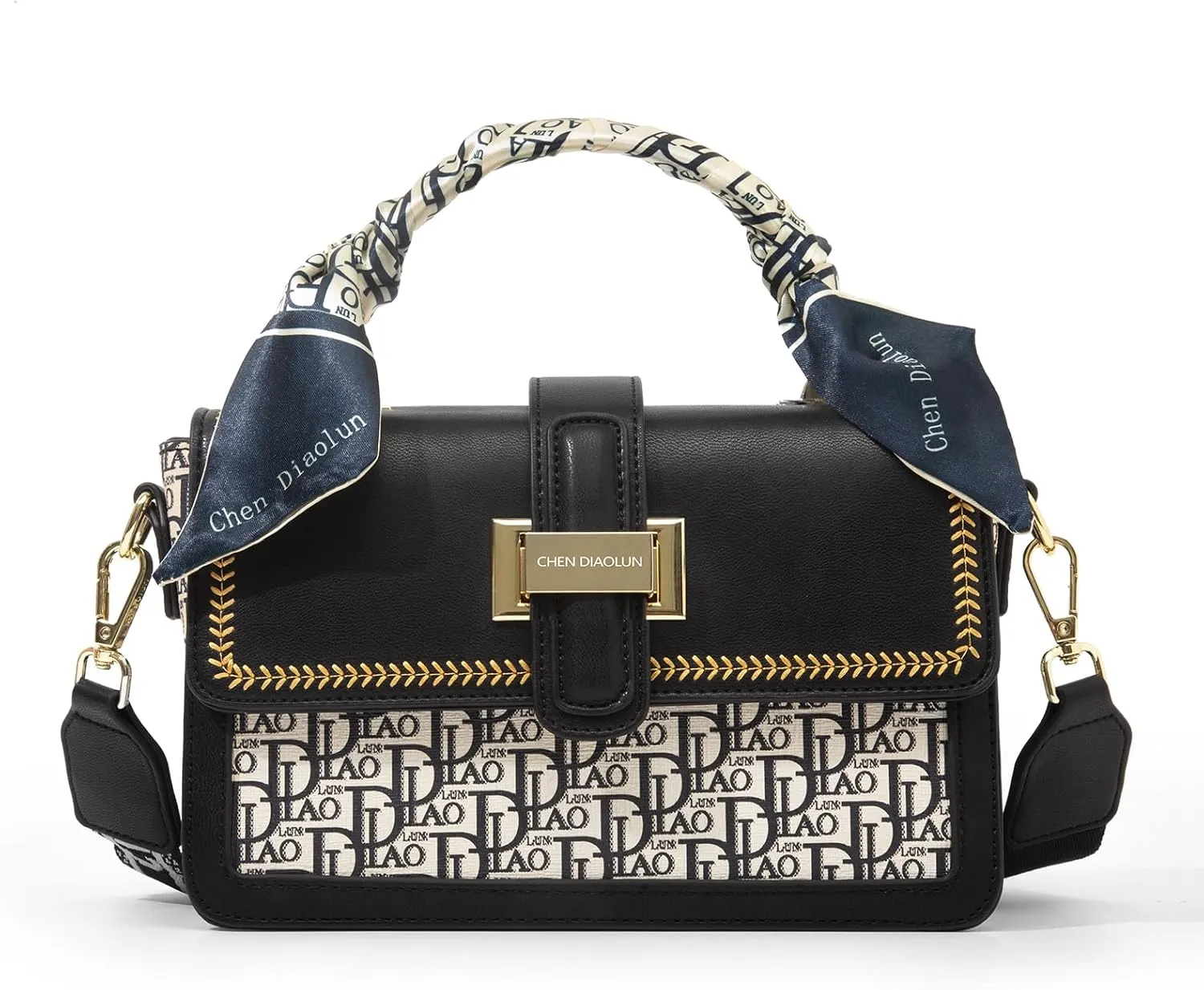 ACOLLIE small square bag portable light luxury print women's bag one shoulder cross trend mobile phone bag