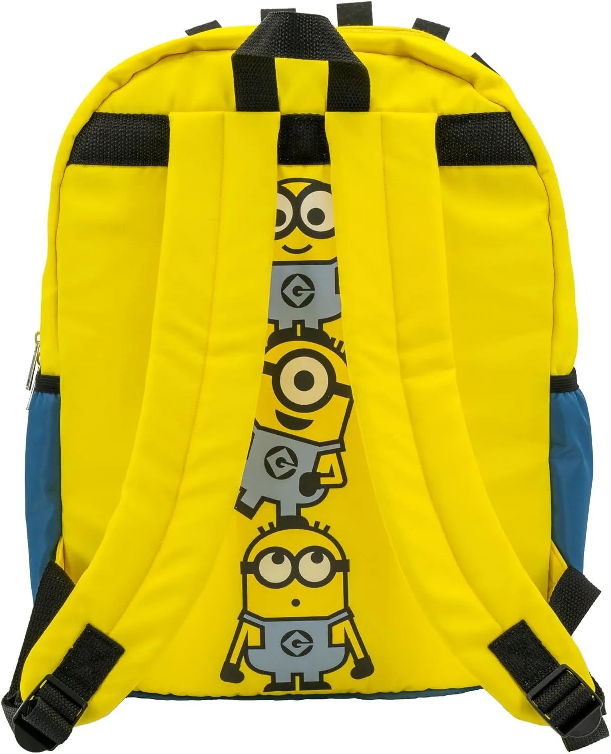 AI ACCESSORY INNOVATIONS Despicable Me Minions Backpack for Boys & Girls, Kids 16 Inch Schoolbag with 3D Features, Yellow