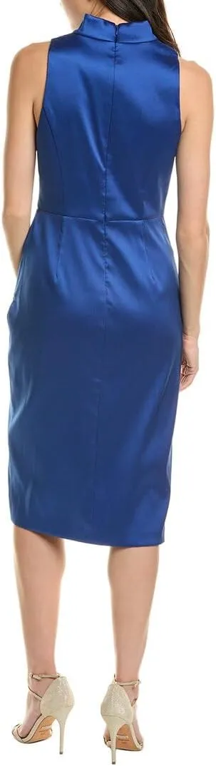 Aidan Mattox Mikado Sheath Dress