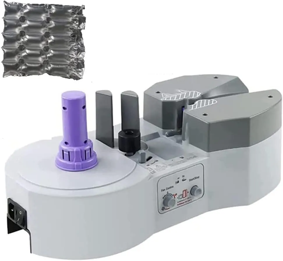 Air Cushion Machine 3m/min, Packing Air Cushion Film Roll for Shipping, Portable Small Air Cushion Manufacturer Packaging Supplies,AmericanStandard