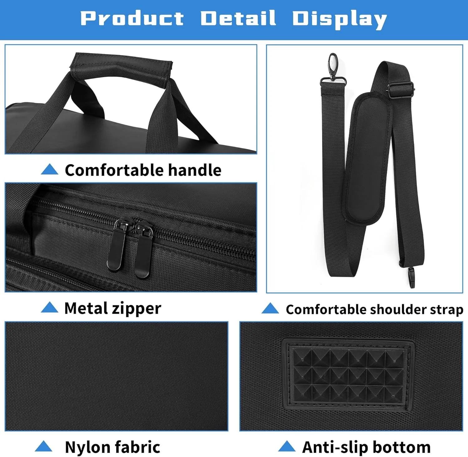 AKOZLIN Extra Large Travel Gig Band Cable File Bag With Separate Bags,DJ Cord Organizer Case for Laptop,DJ Gear,Sound Instrument and Musician Accessories 30"x11"x14.5"