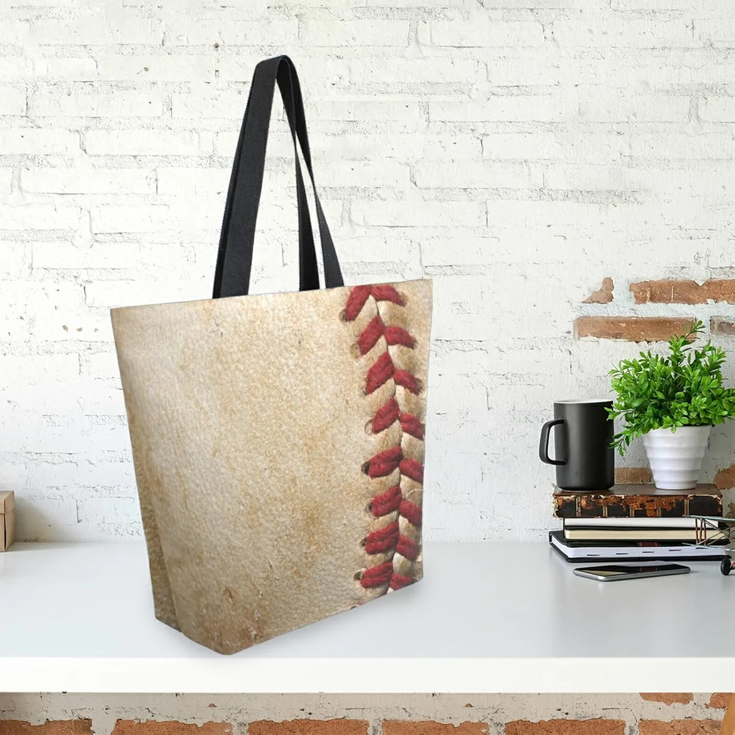 ALAZA Canvas Tote Bag Large Women Casual Shoulder Bag Handbag For Outdoors Holiday Weekender Travel