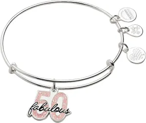 Alex and Ani 'Fabulous 50' Charm Bangle