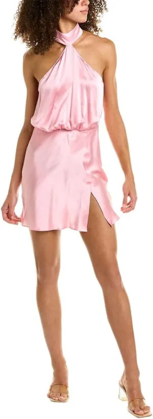 Amanda Uprichard Queens Silk Mini Dress