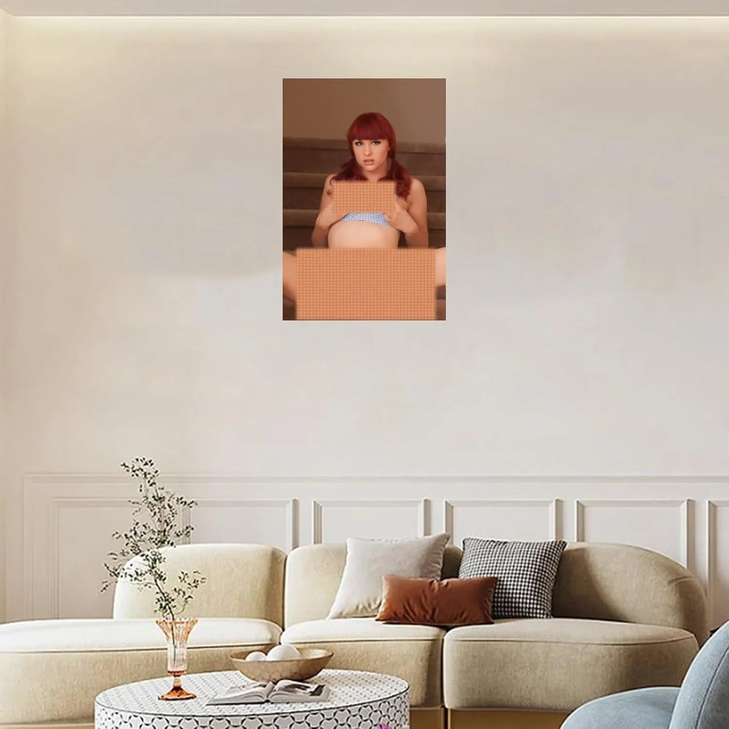 American Actor Bailey Jay Most Shemale Sexy Poster 5 Canvas Print Wall Art Decoration Living Room Office Bedroom Aesthetic 20x30inch(50x75cm) Unframe-style