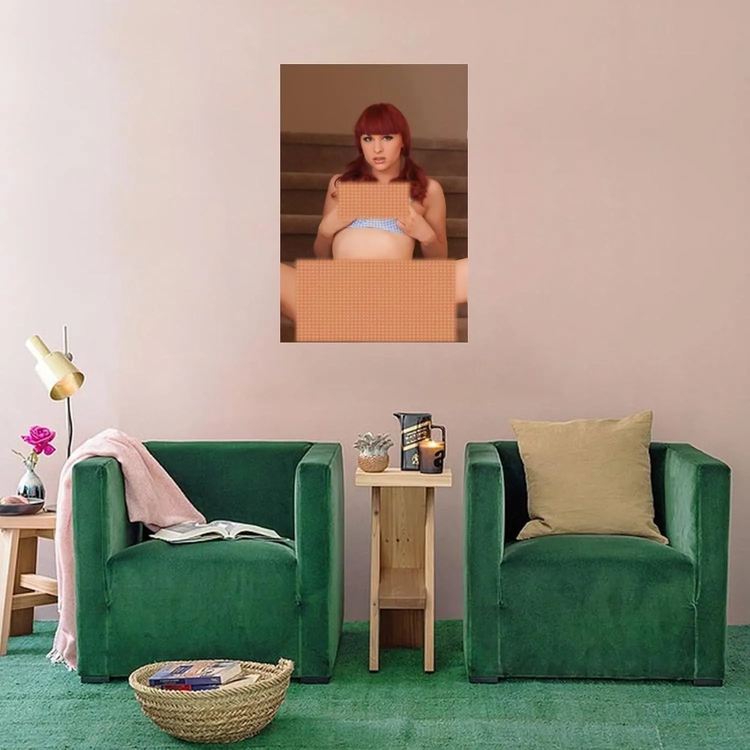 American Actor Bailey Jay Most Shemale Sexy Poster 5 Canvas Print Wall Art Decoration Living Room Office Bedroom Aesthetic 20x30inch(50x75cm) Unframe-style