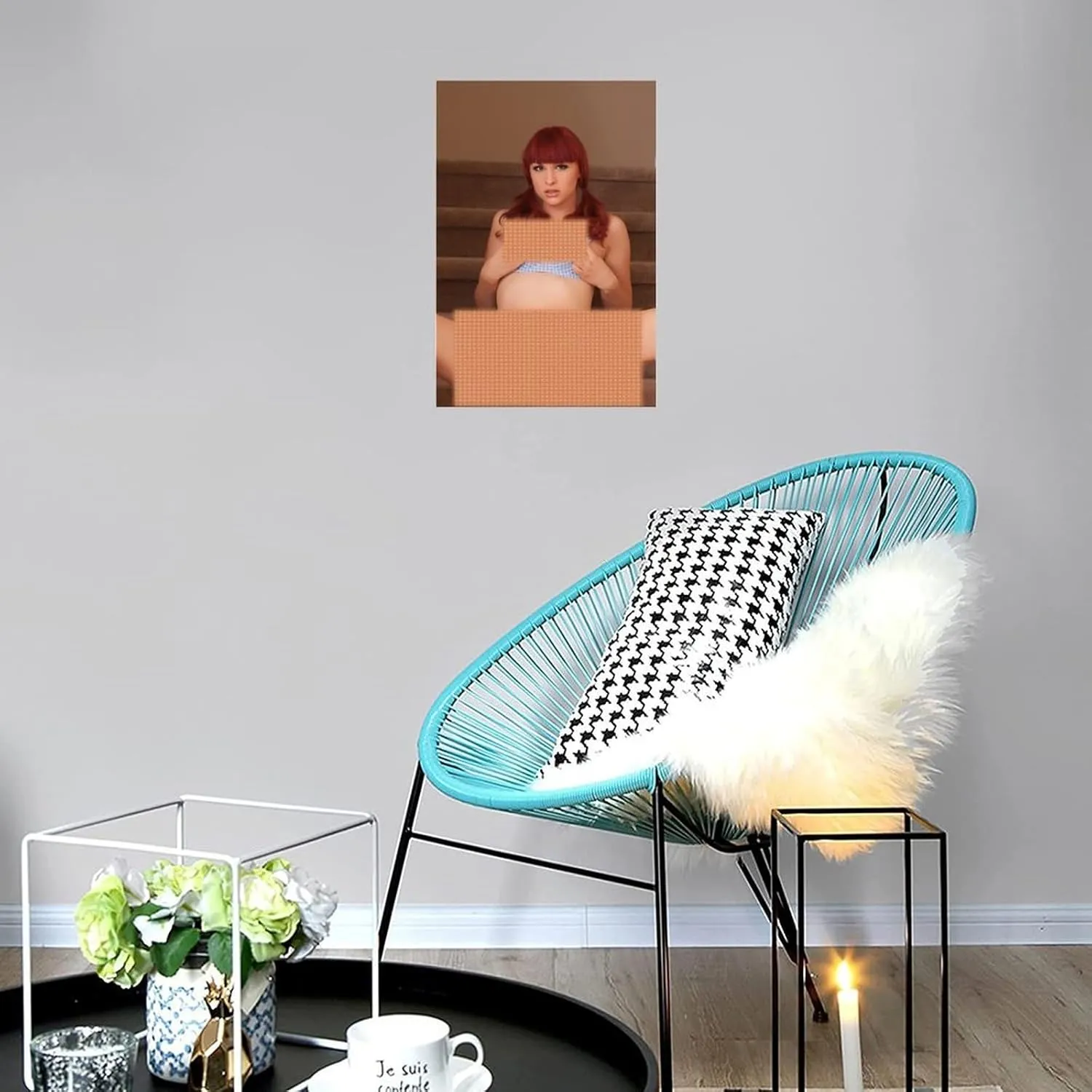 American Actor Bailey Jay Most Shemale Sexy Poster 5 Canvas Print Wall Art Decoration Living Room Office Bedroom Aesthetic 20x30inch(50x75cm) Unframe-style