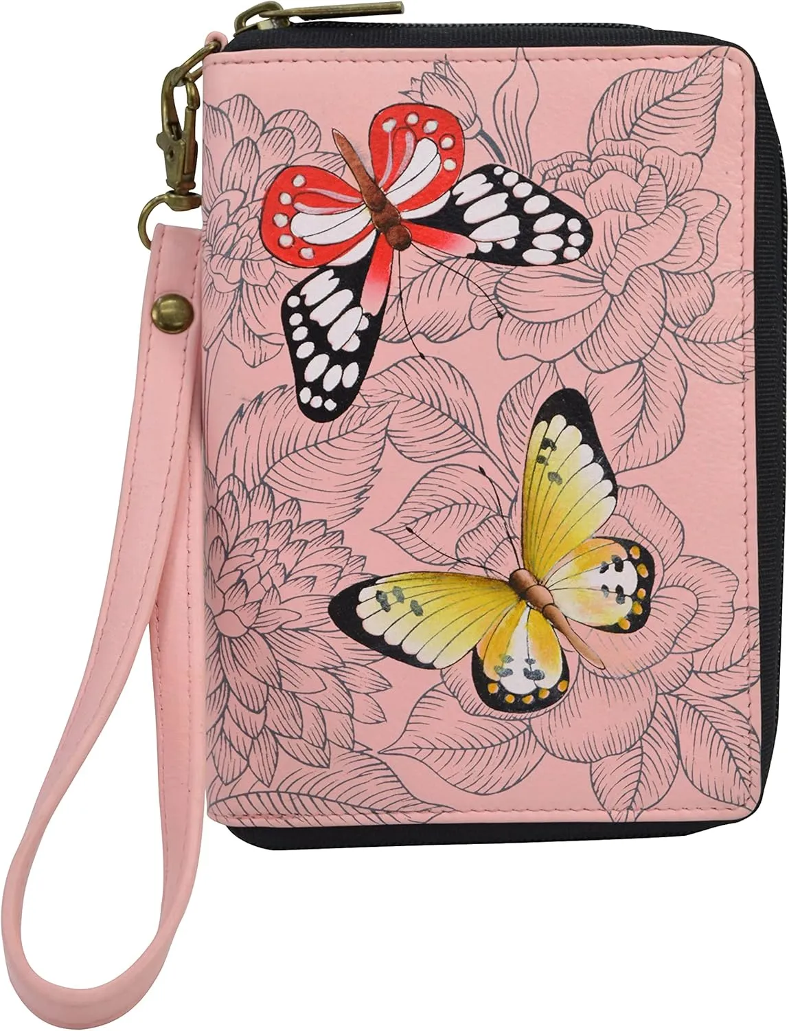 Anna by Anuschka Women's Leather Passport Organizer Wallet