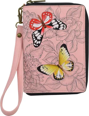 Anna by Anuschka Women's Leather Passport Organizer Wallet