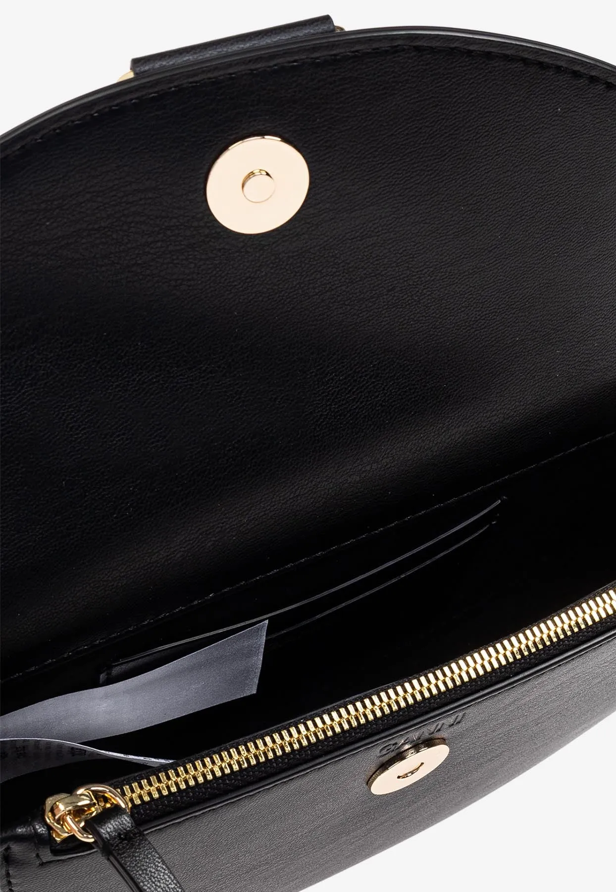 Apo-G Leather Chain Clutch