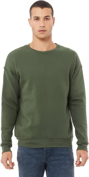 APPAREL GLOBE Unisex Drop Shoulder Fleece Sweatshirt