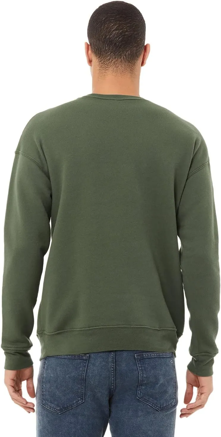APPAREL GLOBE Unisex Drop Shoulder Fleece Sweatshirt