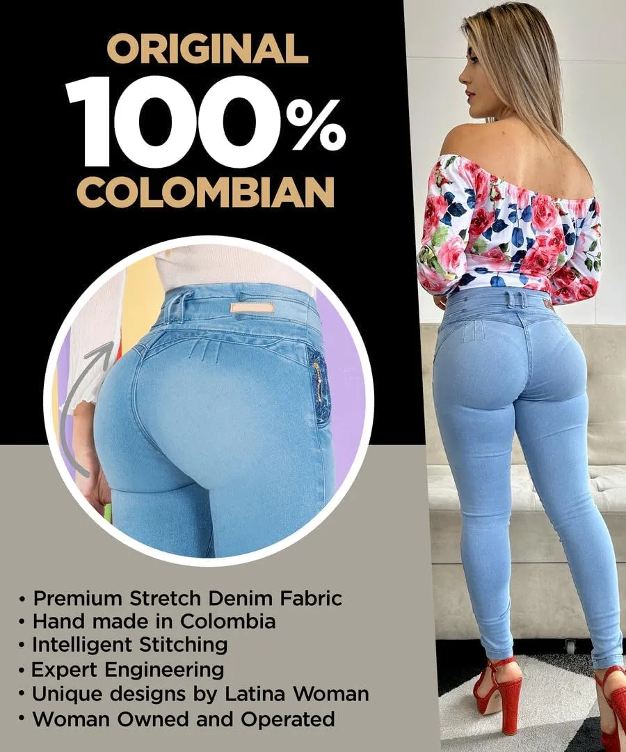 ARANZA Pantalones Colombianos Levanta Cola Butt Lifting Colombian Jeans