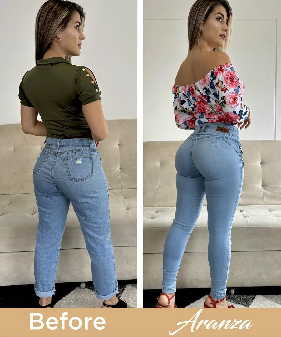 ARANZA Pantalones Colombianos Levanta Cola Butt Lifting Colombian Jeans