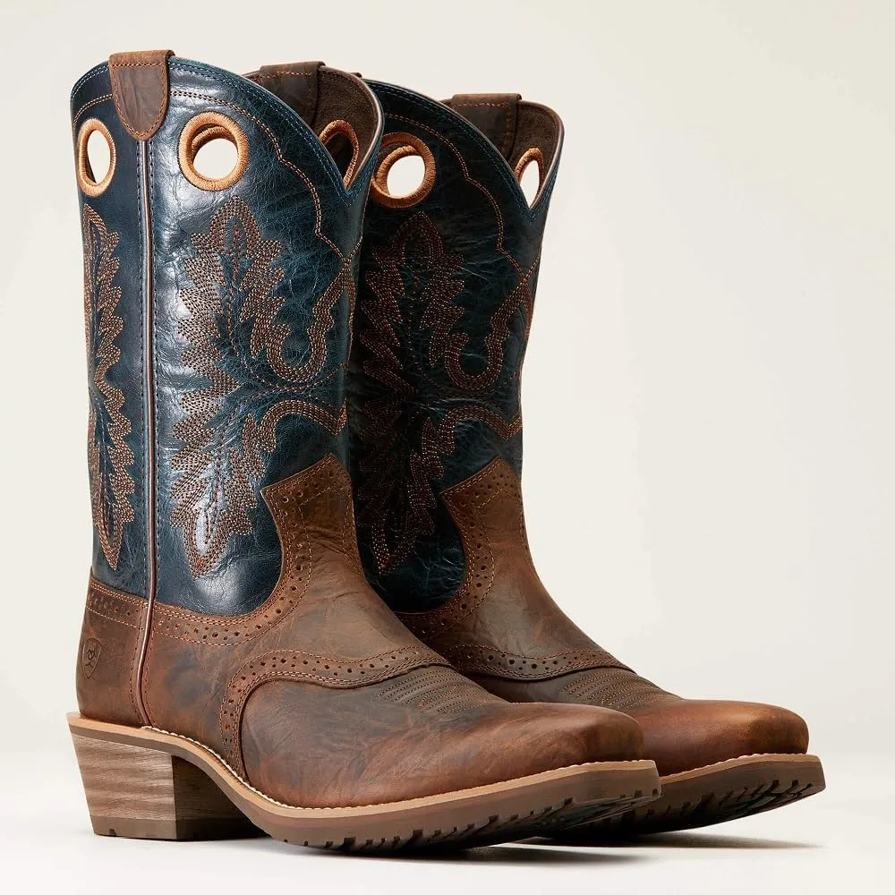 Ariat Men's Hybrid Roughstock Square Toe Western Boot