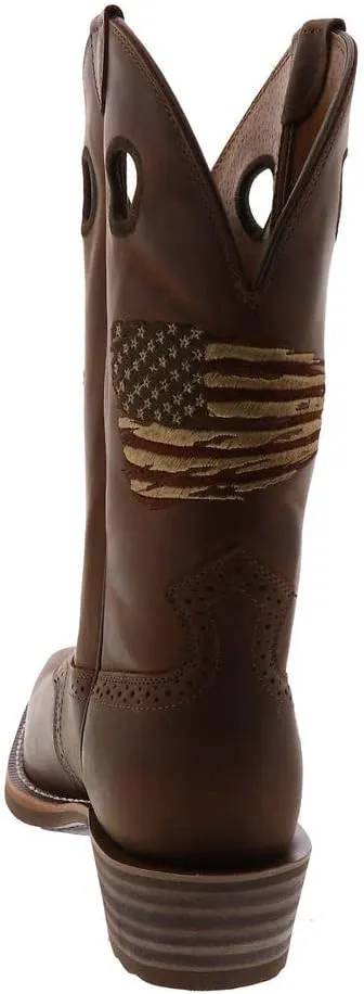 Ariat Men's Roughstock Patriot Western Boot