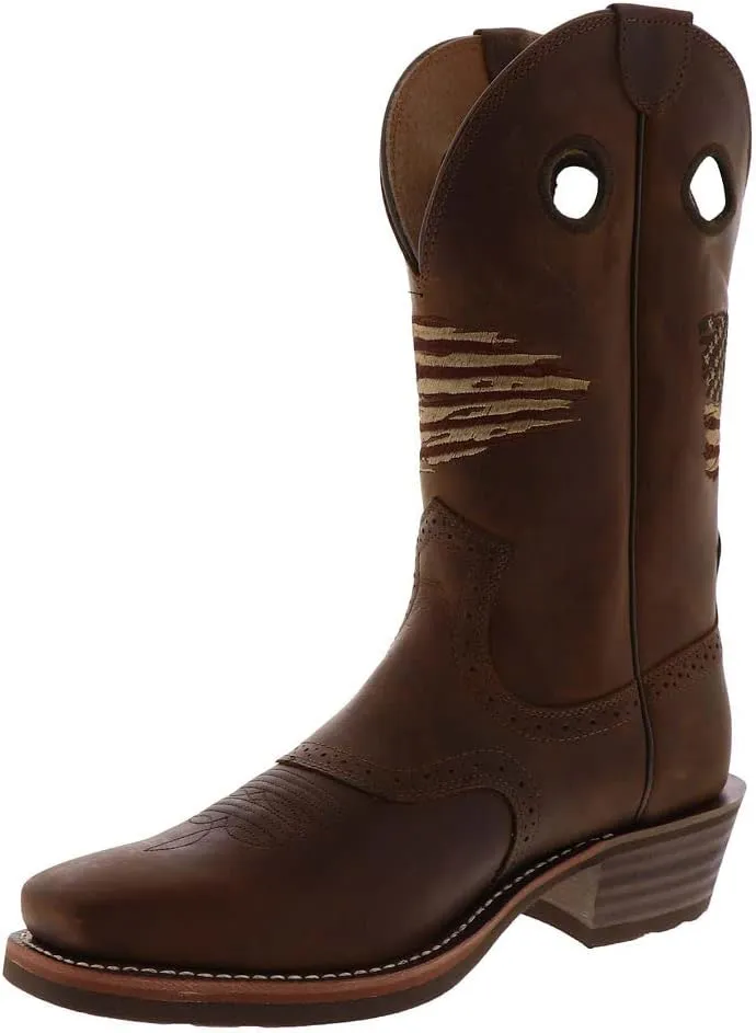 Ariat Men's Roughstock Patriot Western Boot