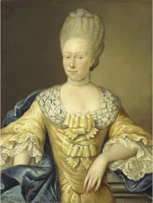 Artery8 Hauck Portrait Adriana Van Heusden Premium Wall Art Canvas Print 18X24 Inch