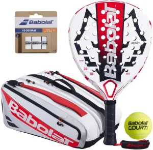 Babolat Technical Veron Juan Lebron Padel Racket – Optional Bag, Balls, Overgrips, Additional Rackets - Customize Your Kit