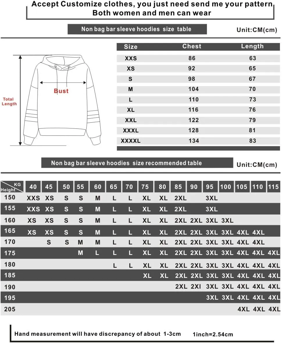 Bailey Sarian Dark History Merch Pullover Hoodies Pocketless Parallel Bars Sleeve Streetwear Sweatshirts