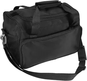 Barber Carrying Bag, Large Capacity Professional Hairdressing Hair Equipment Salon Tool Messenger Bag Travel Storage Case, 13.8 x 7.9 x 9.4inch