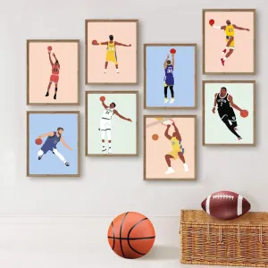 basketball Super Star Portrait