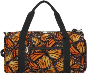 Beautiful Monarch Butterfly A Fitness Bag with Large Storage Space Is Suitable for Portable Outdoor Use