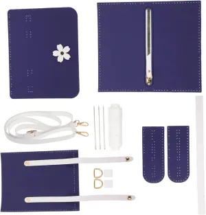 BEBEMOKO Manual Bag Knitting Kit Small Shoulder Bag Crossbody DIY Craft Materials