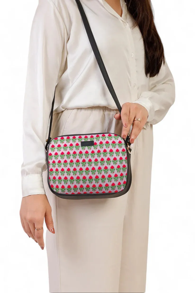 Berry Print Cross body bag
