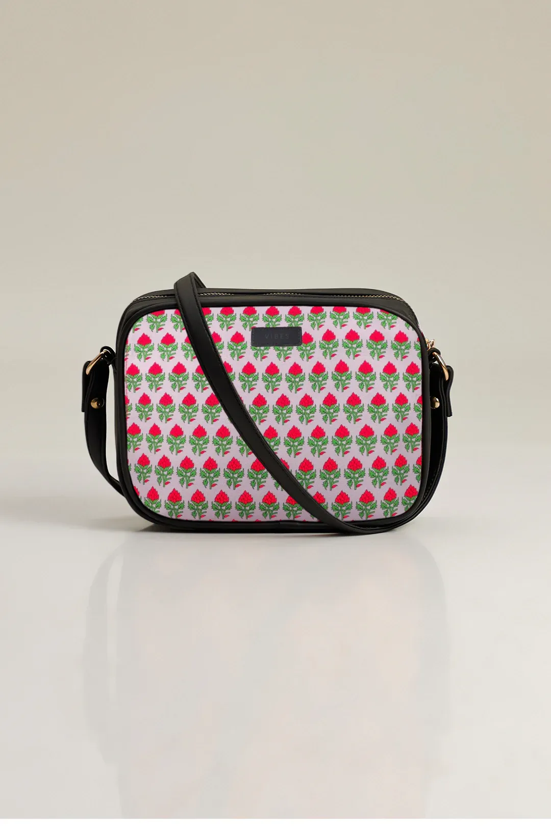 Berry Print Cross body bag